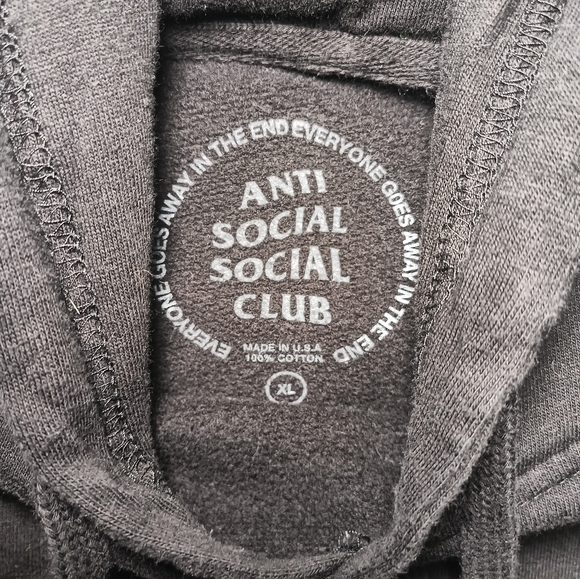 Anti Social Social Club Mind Games Hoodie - Picture 6 of 9
